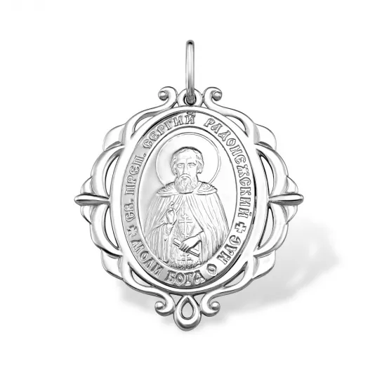 Икона из серебра