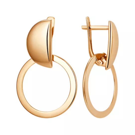 Серьги из золота