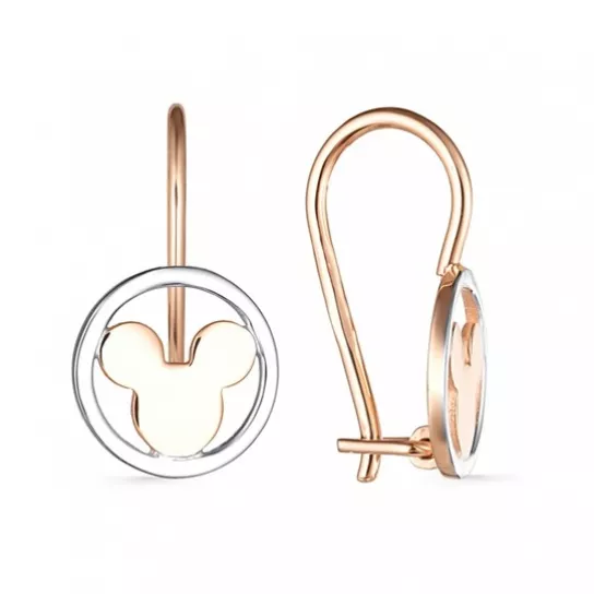 Серьги детские из золота