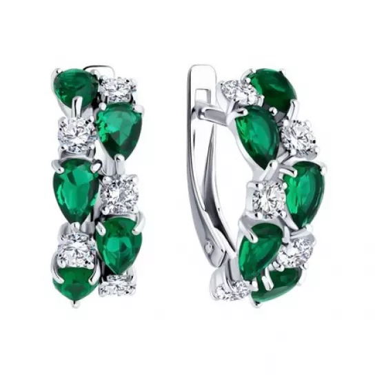 Серьги из серебра