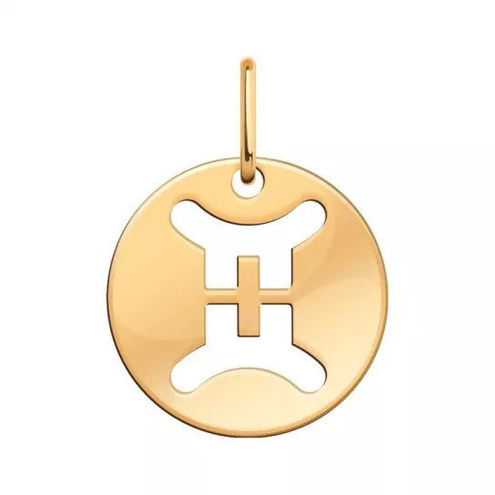 Подвеска зодиак из золота