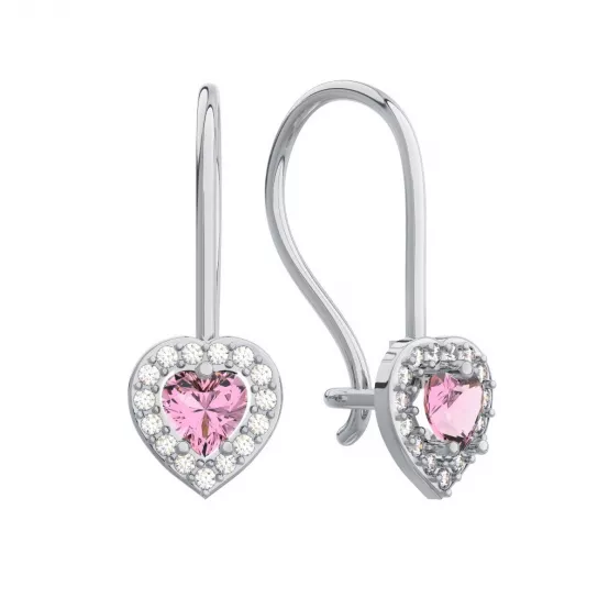 Серьги детские из серебра