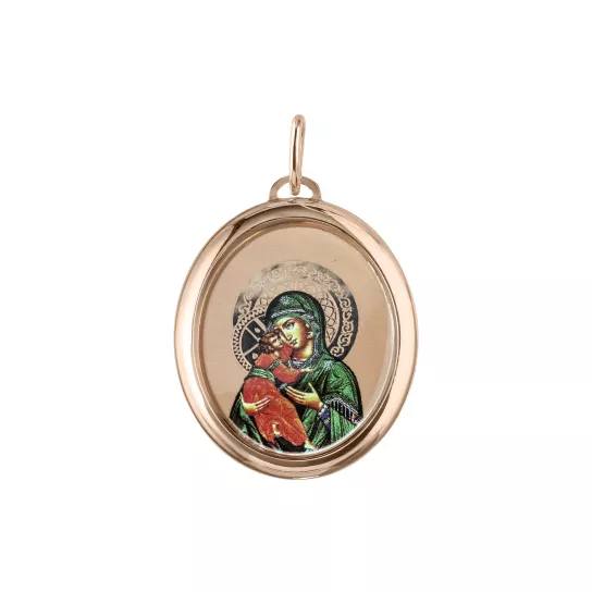 Икона из золота