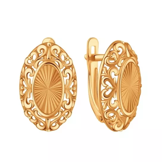 Серьги из золота