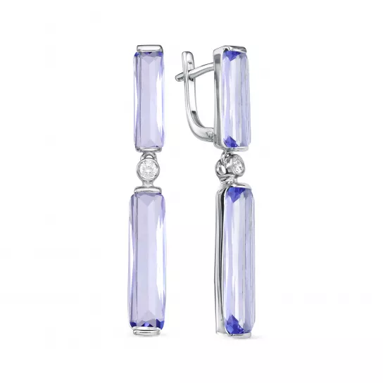 Серьги из серебра