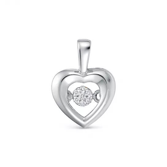 Подвеска с бриллиантами из золота