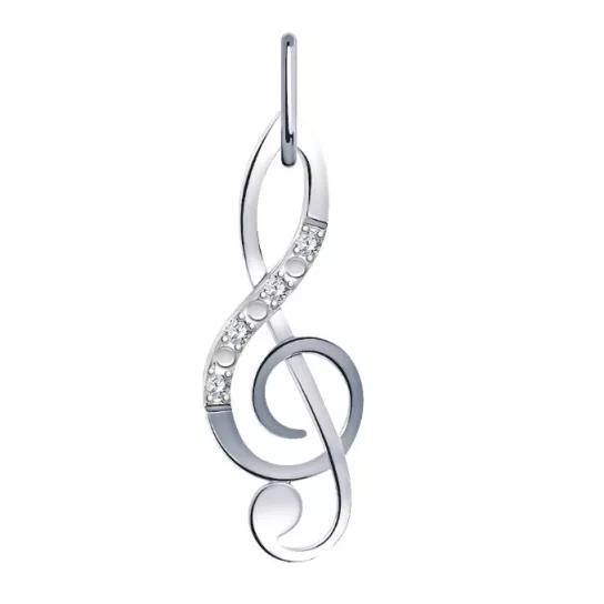 Подвеска из серебра