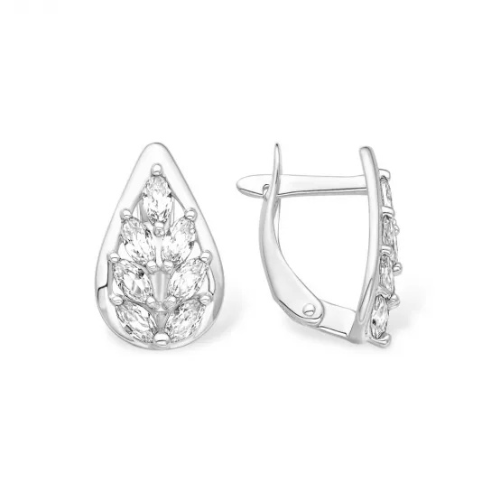 Серьги из серебра