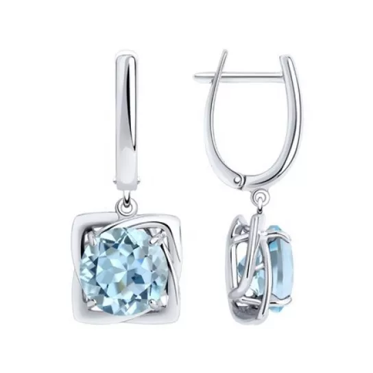 Серьги из серебра